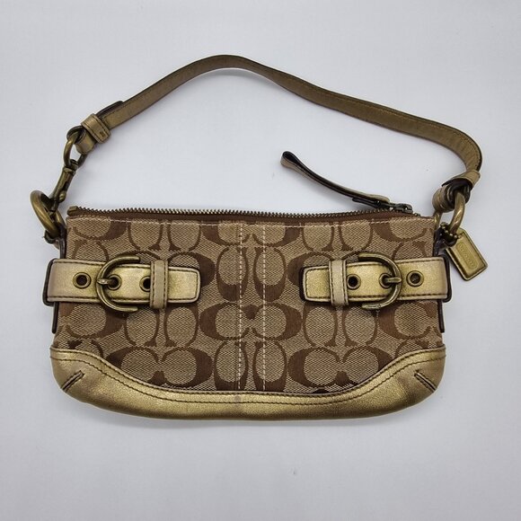 Vintage Coach Legacy Pouch Bag - Picture 2 of 14